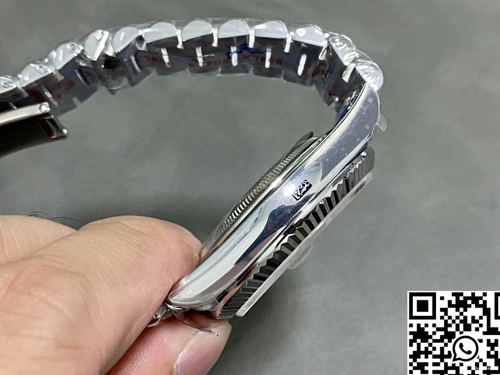 Day QF v5 M228239-0004 Rolex Black Factory Dial Date Steel Tungsten 1224